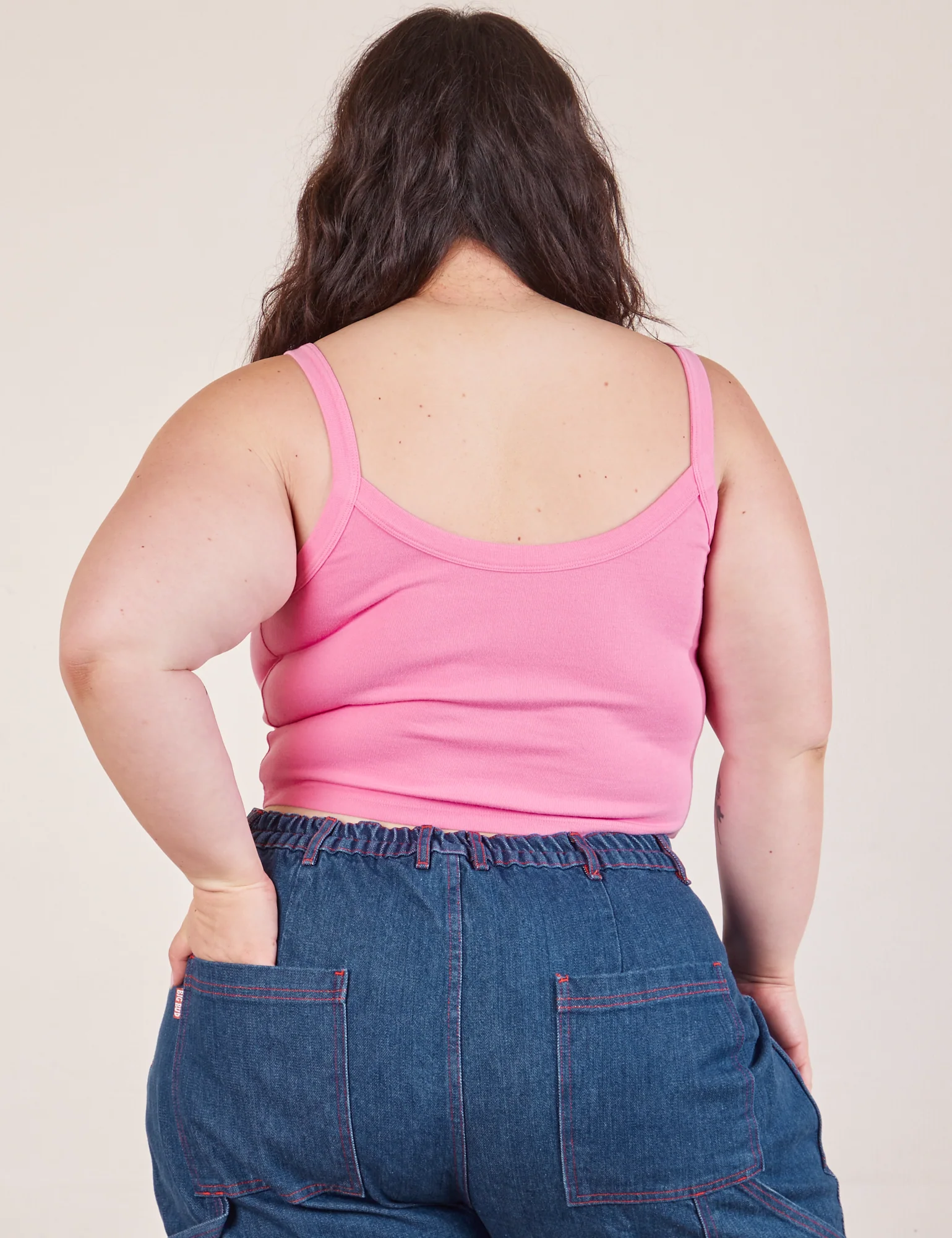 Cropped Cami - Bubblegum Pink - Image 5