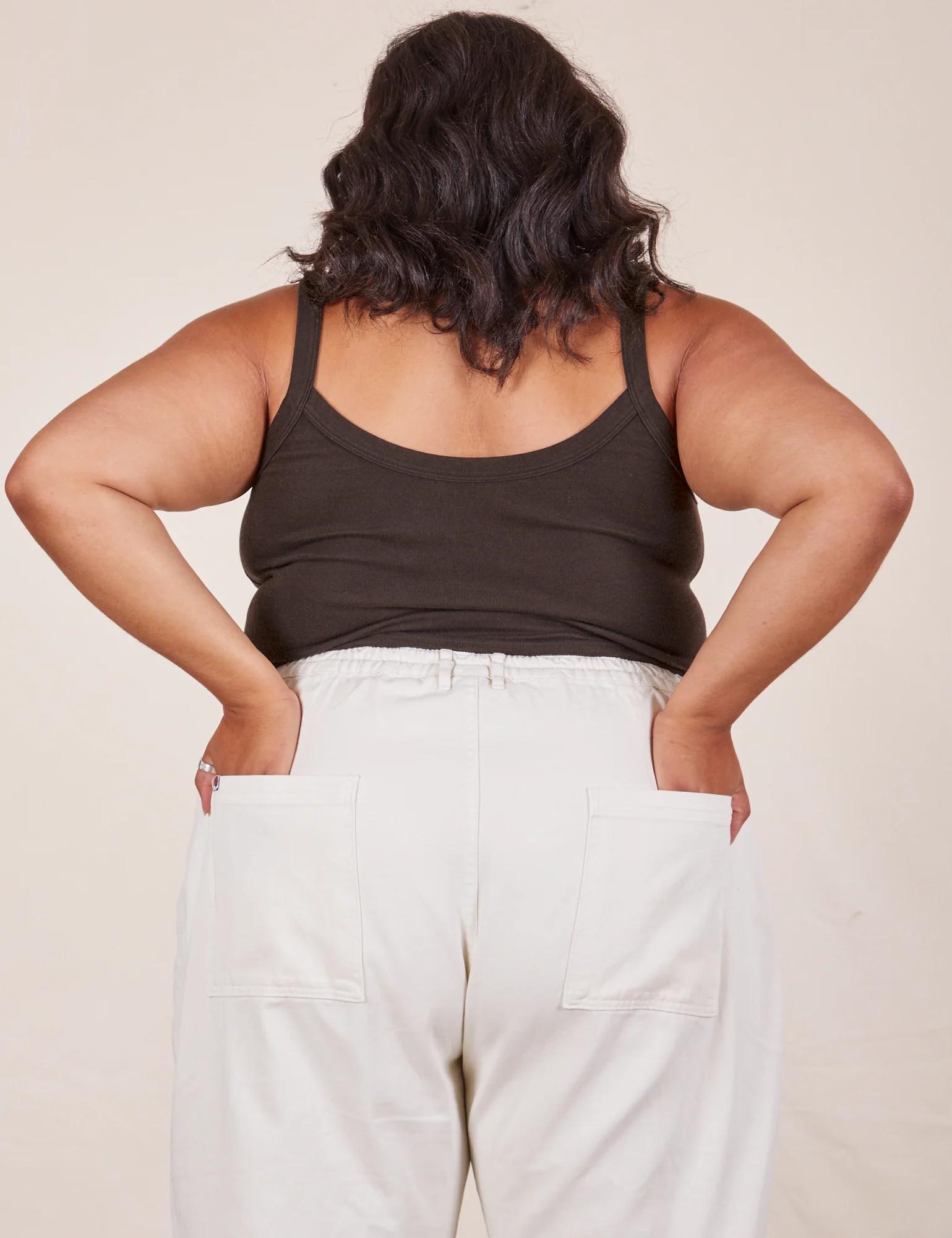 Cropped Cami - Espresso Brown - Image 11