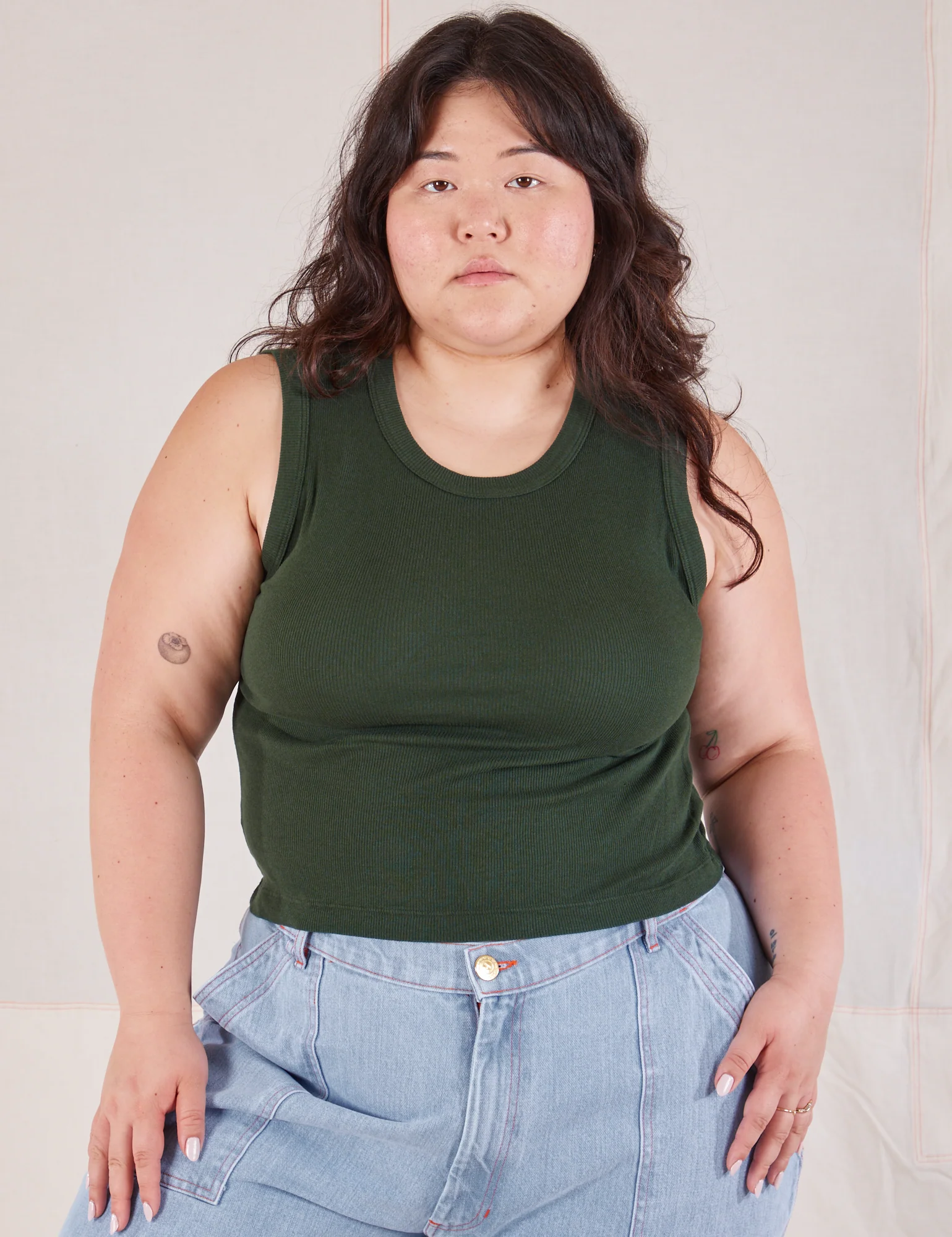Muscle Tee - Swamp Green - Image 8
