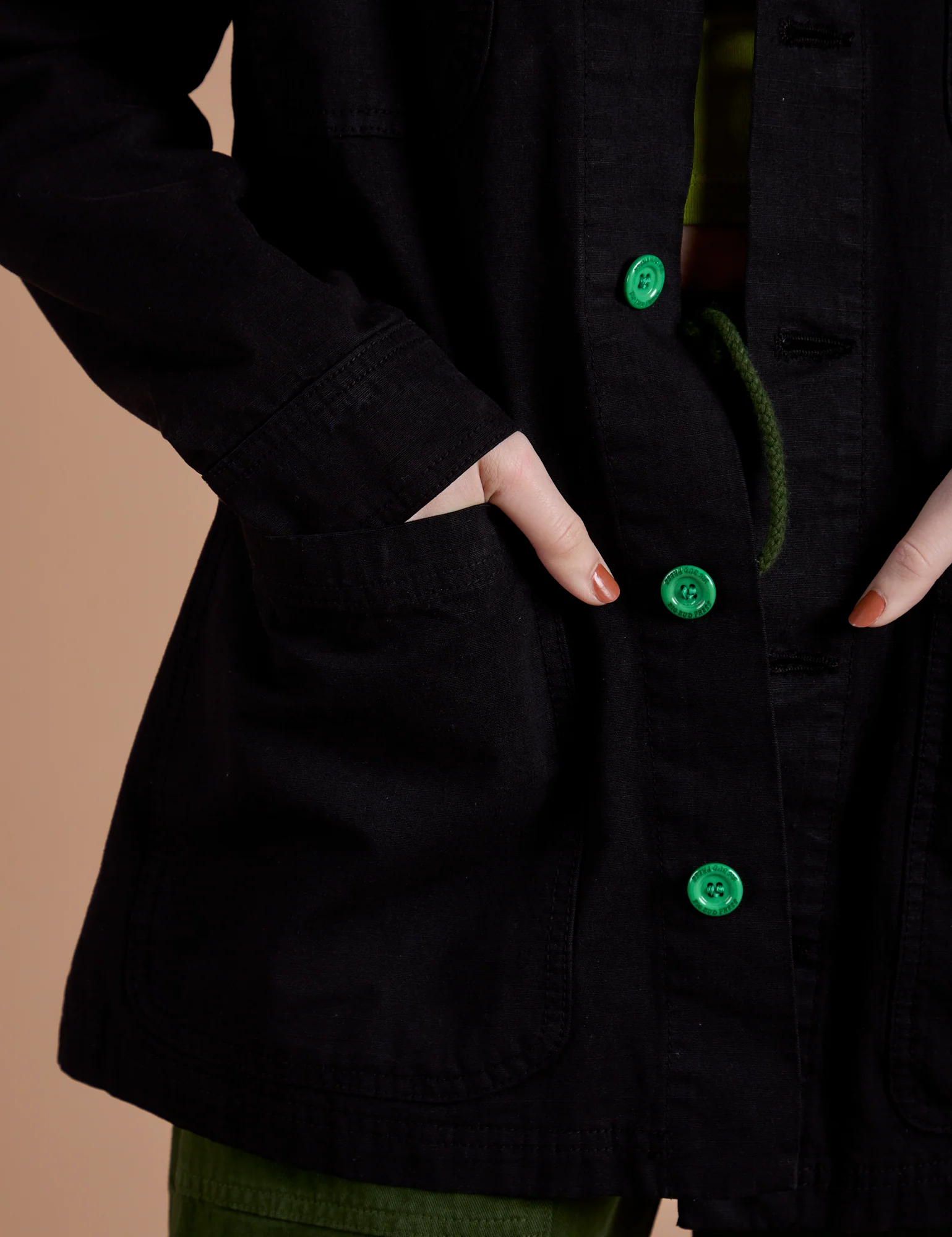 Ripstop Field Coat - Basic Black - Image 14