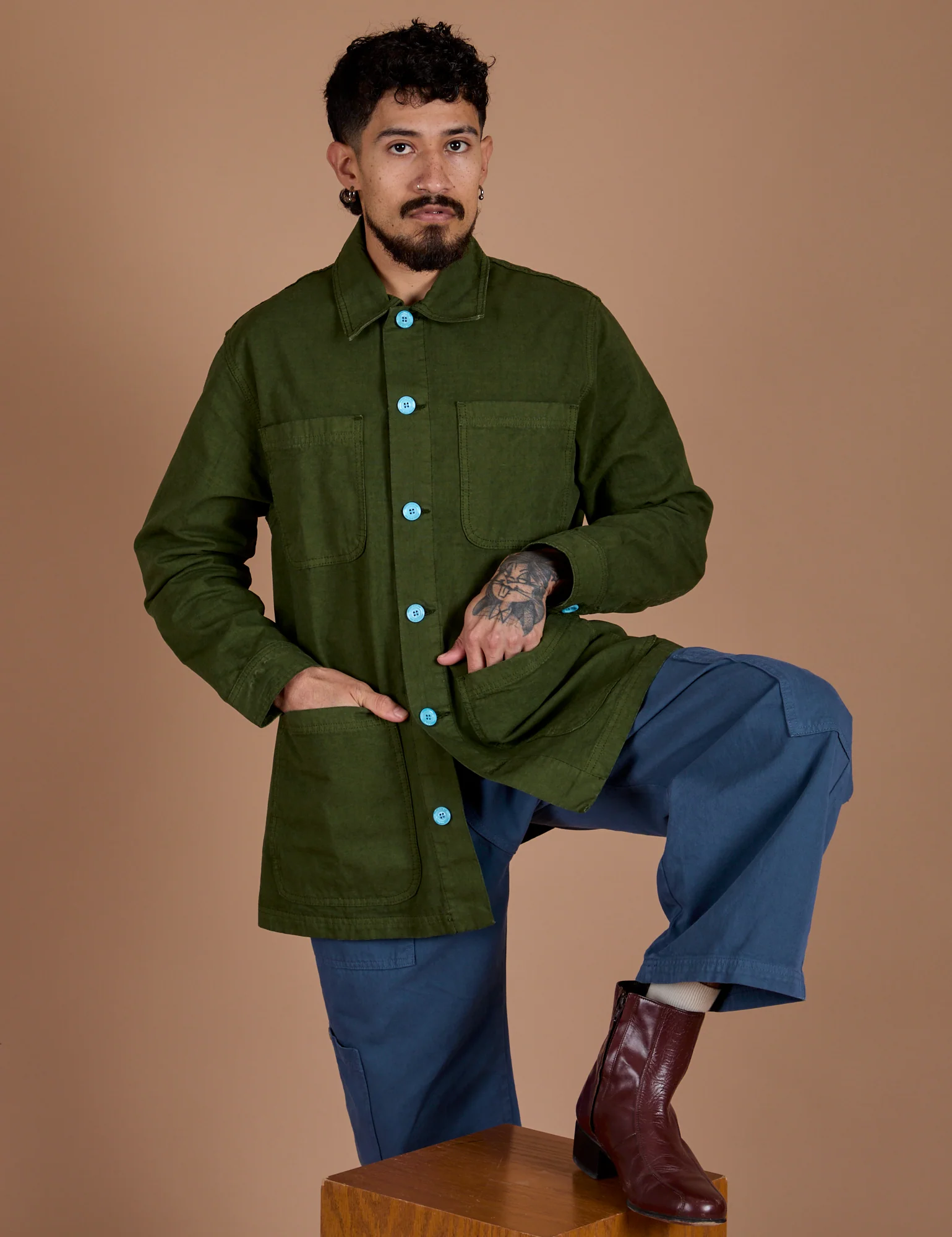 Ripstop Field Coat - Evergreen - Image 24